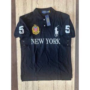 Vintage Polo Ralph Lauren #3 Black New York Size Large